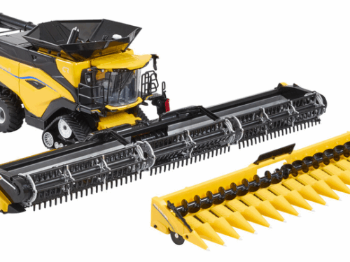 Moissonneuse NEW HOLLAND CR11 avec 2 coupes
