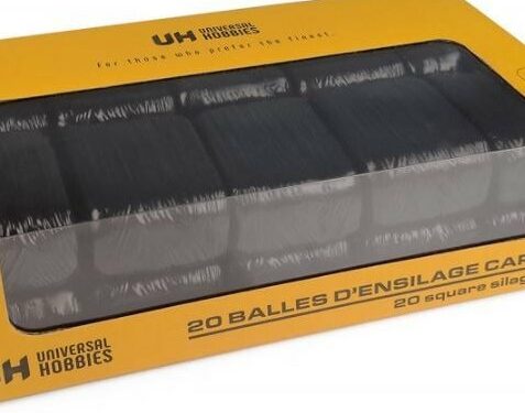 20 BALLES D’ENSILAGE CARREES Noir