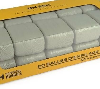 20 BALLES D'ENSILAGE CARREES Verte