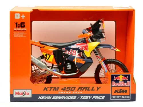 KTM 450 RED BULL #47 KEVIN BENAVIDES DAKAR 2024