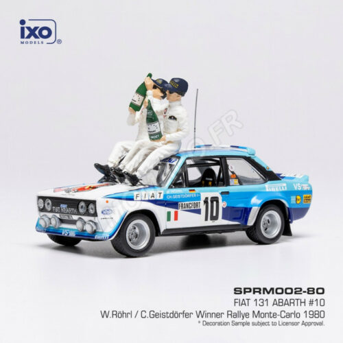FIAT 131 ABARTH #10 Winner Rallye Monte-Carlo1980