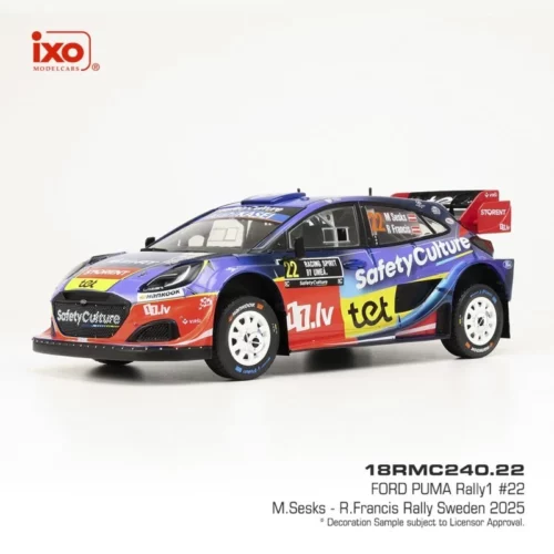 FORD Puma Rally 1 #22 Rally Suede 2025