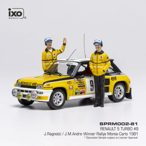 RENAULT 5 Turbo #9 Winner Rallye Monte-Carlo 1981