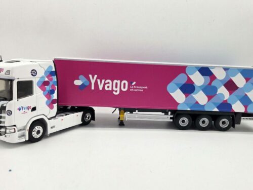 SCANIA 500S SEMI FOURGON YVAGO
